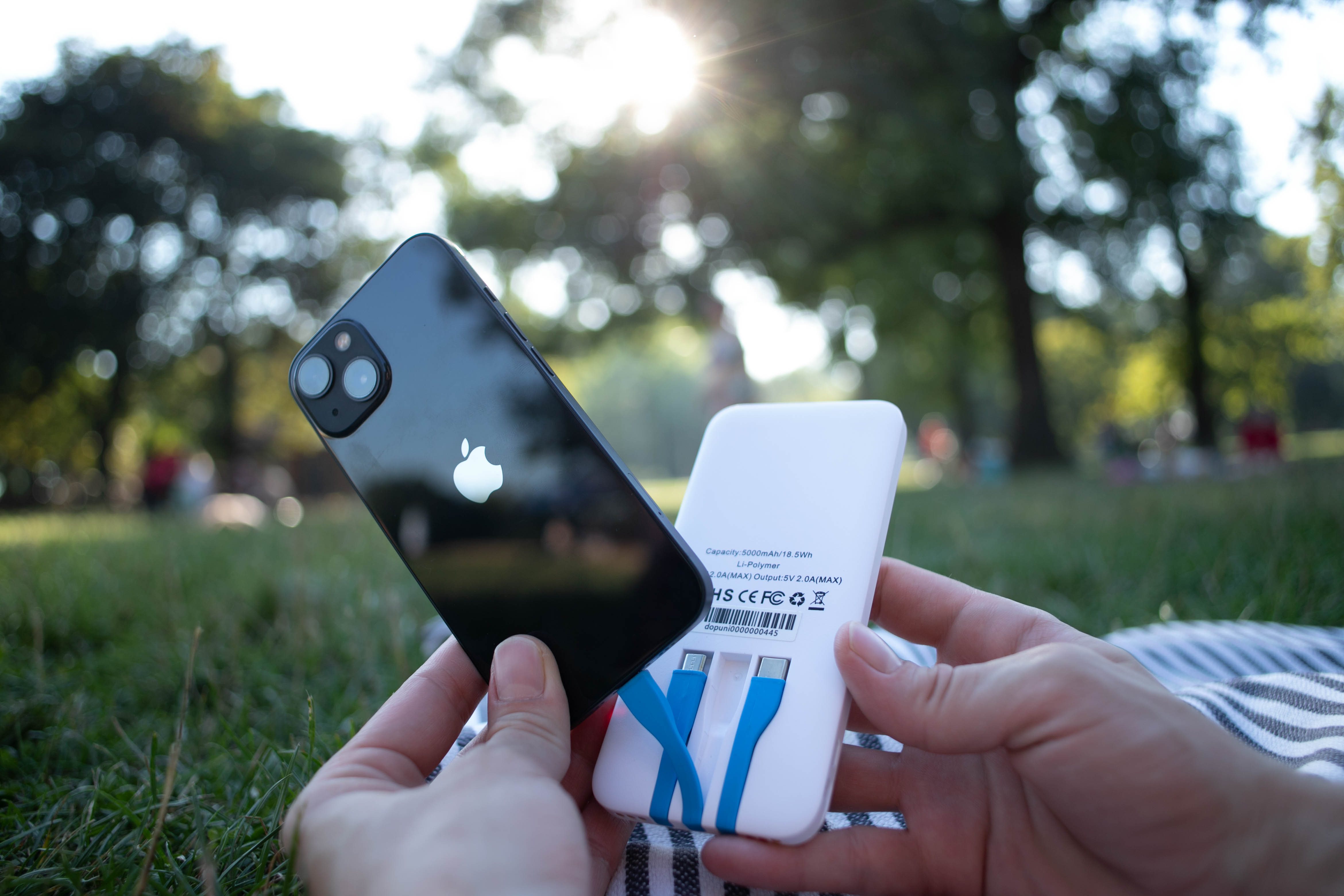 Renting a Dopuni.se powerbank on the go